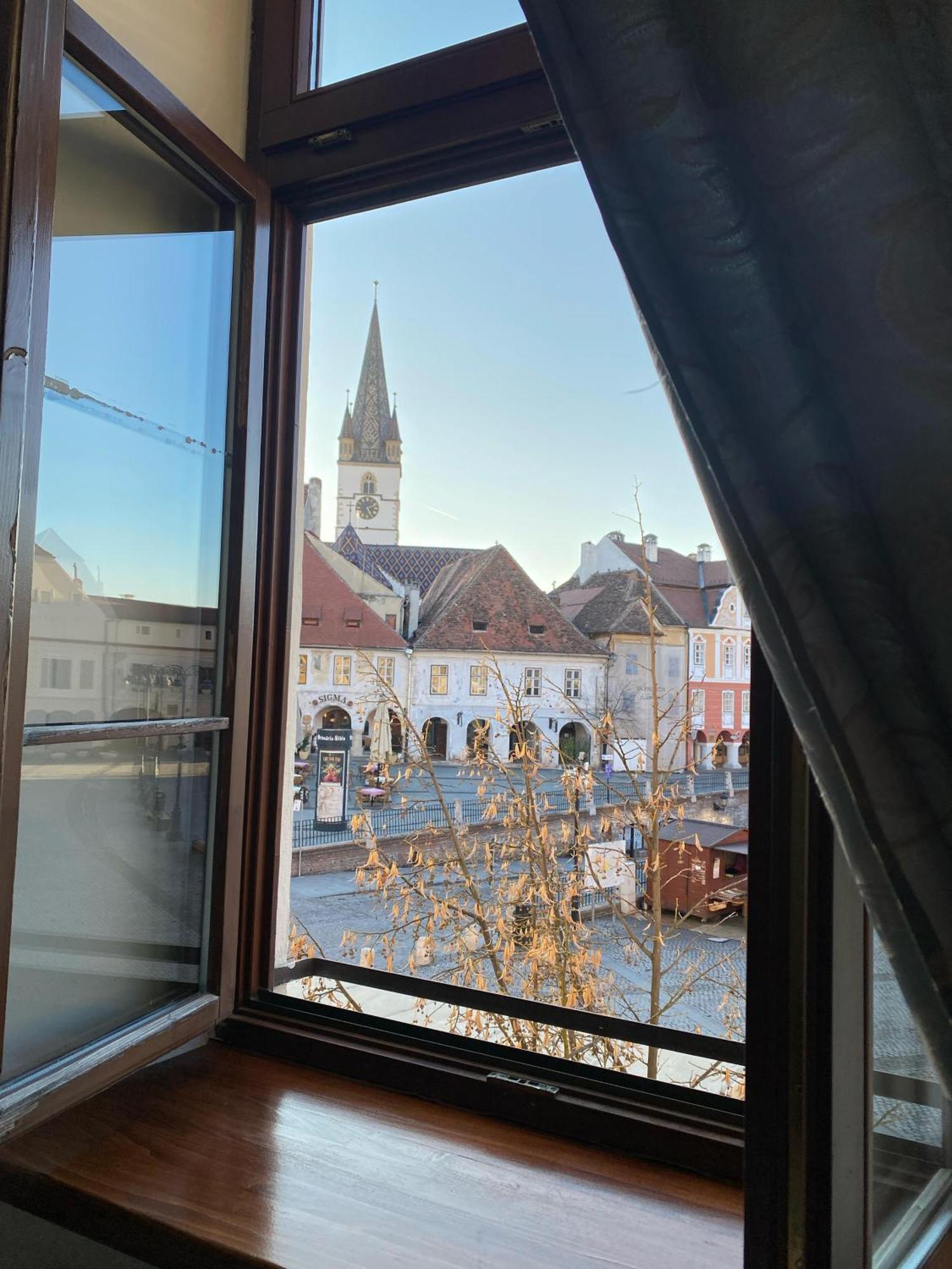 The Council Hotell Sibiu Eksteriør bilde