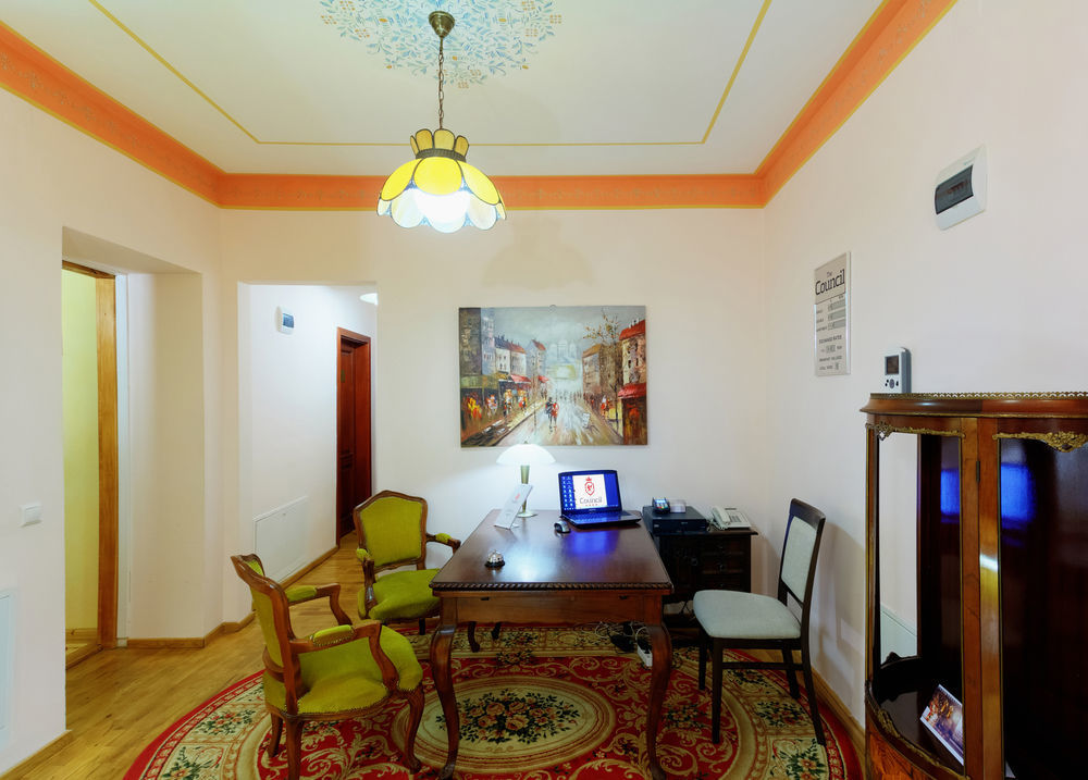 The Council Hotell Sibiu Eksteriør bilde